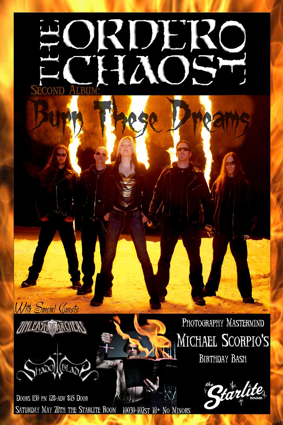 CD Release Poster (Scorpio Version)